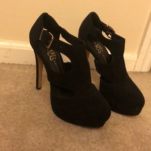 Black heels